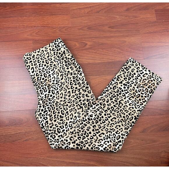 Chico's Pull On Skinny Cheetah Print Slimming Stretch Pants - Picture 8 of 8